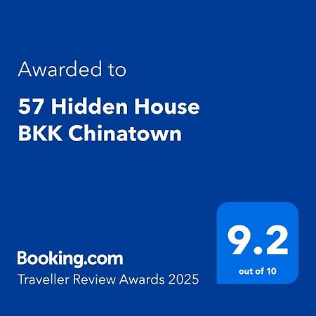 Hotel 57 Hidden House Bkk Chinatown à Bangkok Extérieur photo