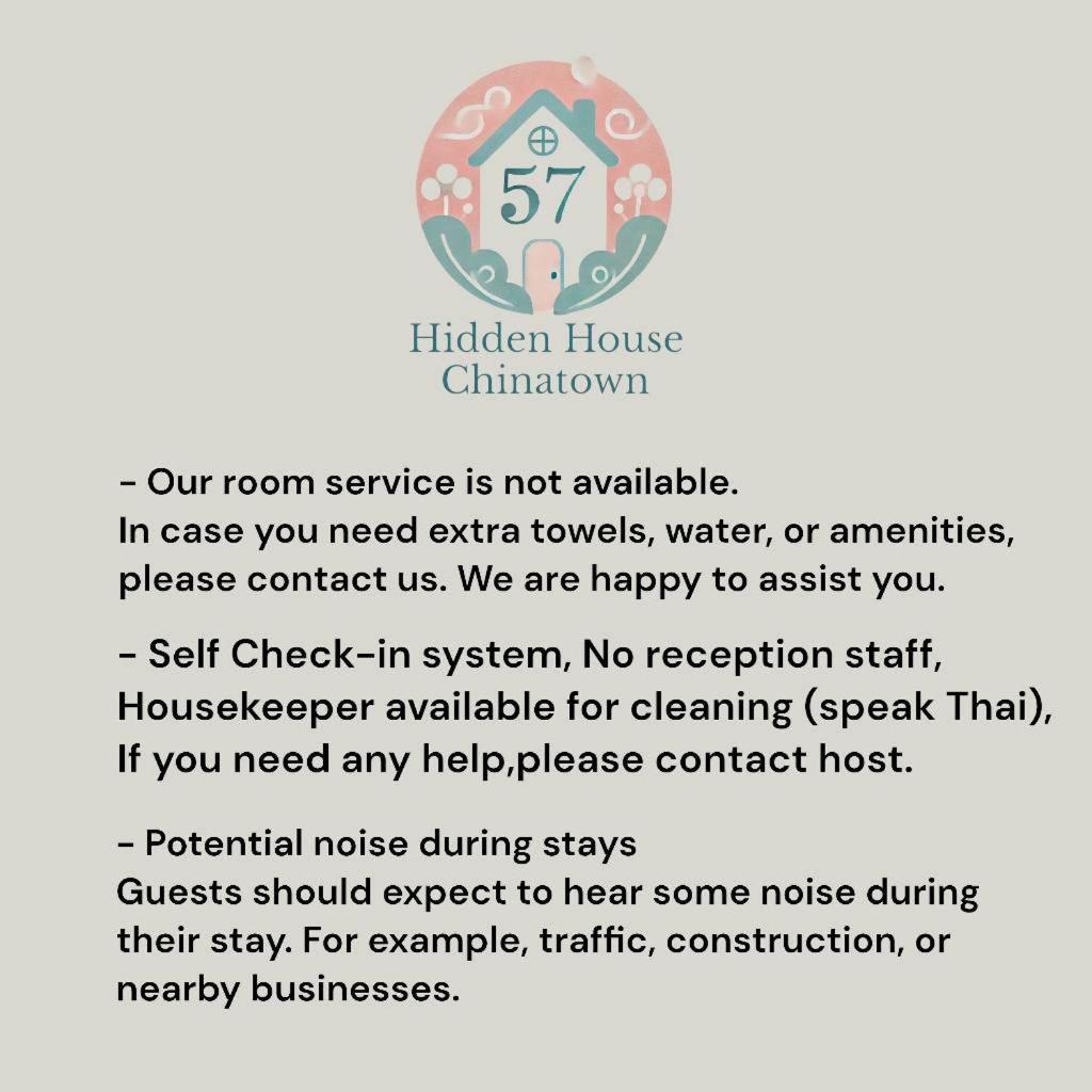Hotel 57 Hidden House Bkk Chinatown à Bangkok Extérieur photo